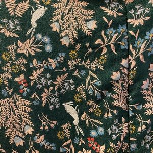 Eshakti Size 16/18 midi dress in emerald green forest print GUC pockets